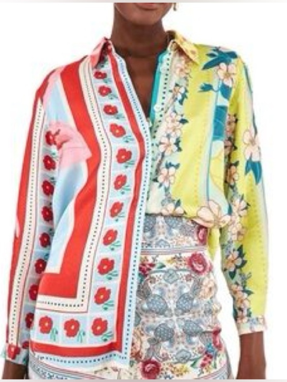 💫Farm Rio💫 Shelby Buttondown